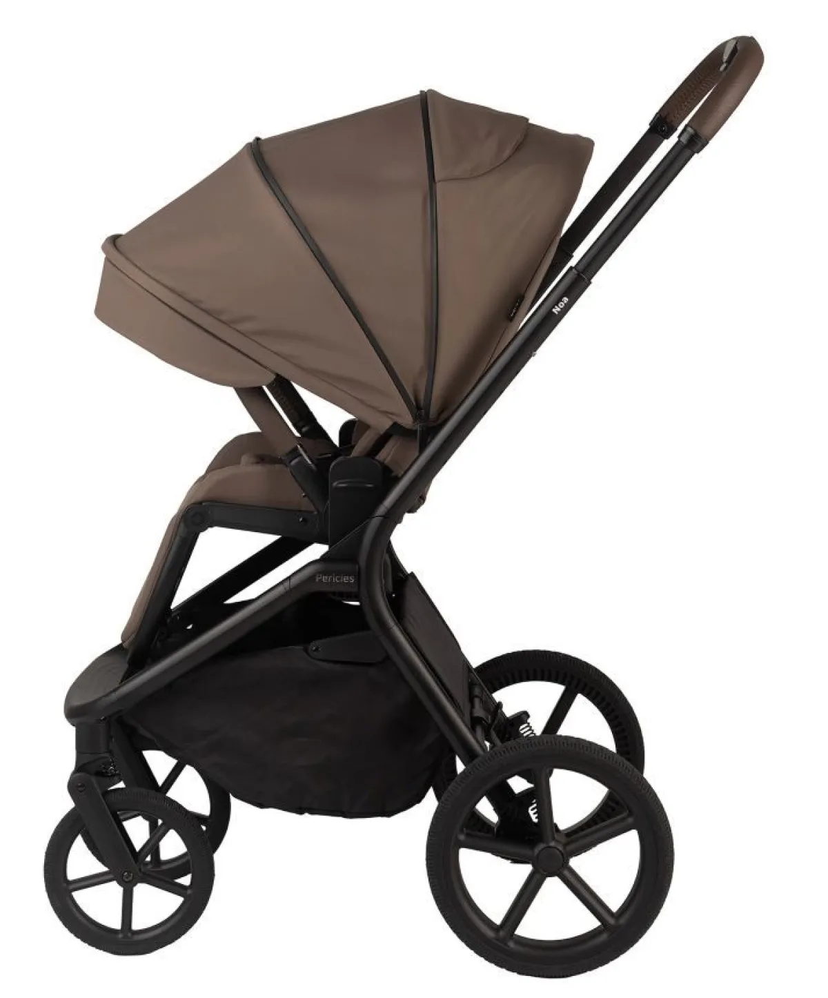 Pericles Combi Kinderwagens|Compacte Kinderwagens * Kinderwagen Noa Compleet Chocolate Bruin