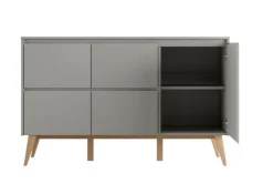 Pinio Commodes * Commode XL Swing Grijs