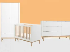 Pinio Complete Babykamers * 3 delige Babykamer Miloo XL Wit