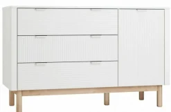 Pinio Complete Babykamers * 3 delige Babykamer Miloo XXL Wit