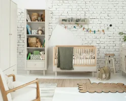 Pinio Complete Babykamers * 3 delige Babykamer Petite Champagne Beige