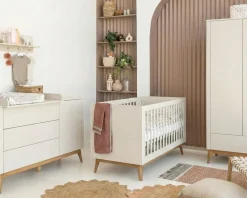 Pinio Complete Babykamers * 3 delige Babykamer Seth Champagne XL Beige