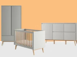 Pinio Complete Babykamers * 3 delige Babykamer Swing XL Grijs