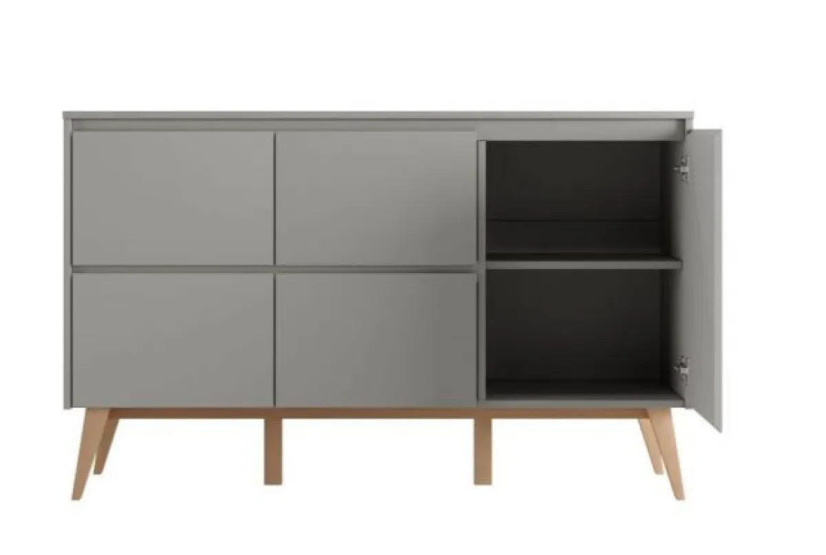 Pinio Complete Babykamers * 3 delige Babykamer Swing XL Grijs