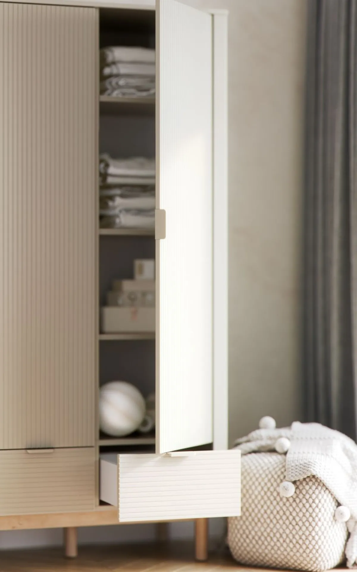 Pinio Kasten|Kasten * 2-Deurskast Miloo Champagne Beige
