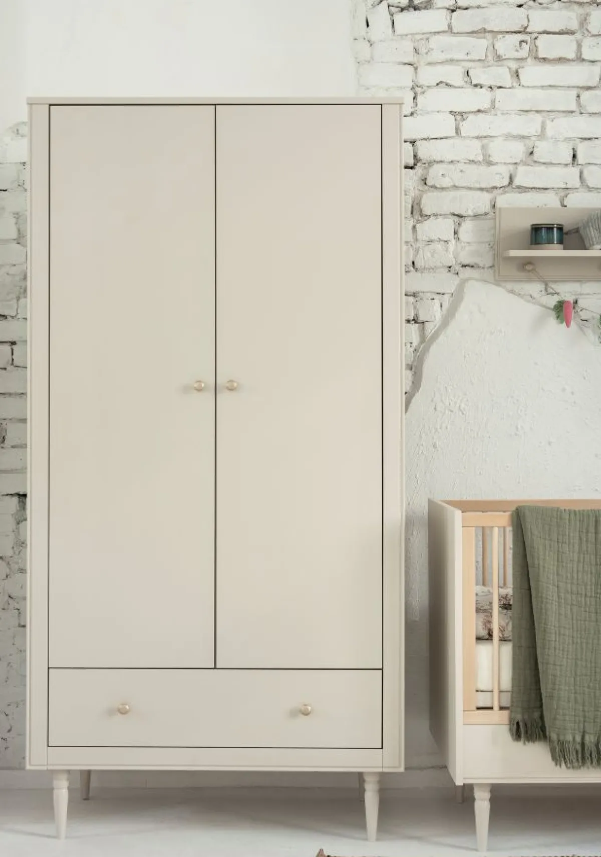 Pinio Kasten|Kasten * 2-Deurskast Petite Champagne Beige