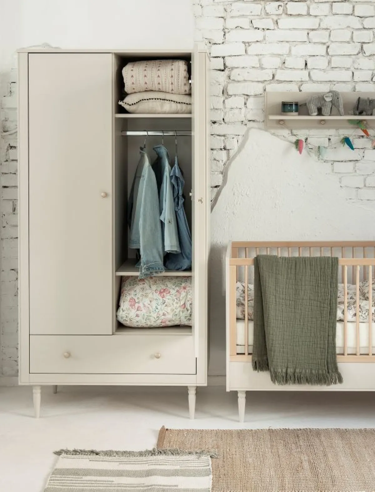 Pinio Kasten|Kasten * 2-Deurskast Petite Champagne Beige