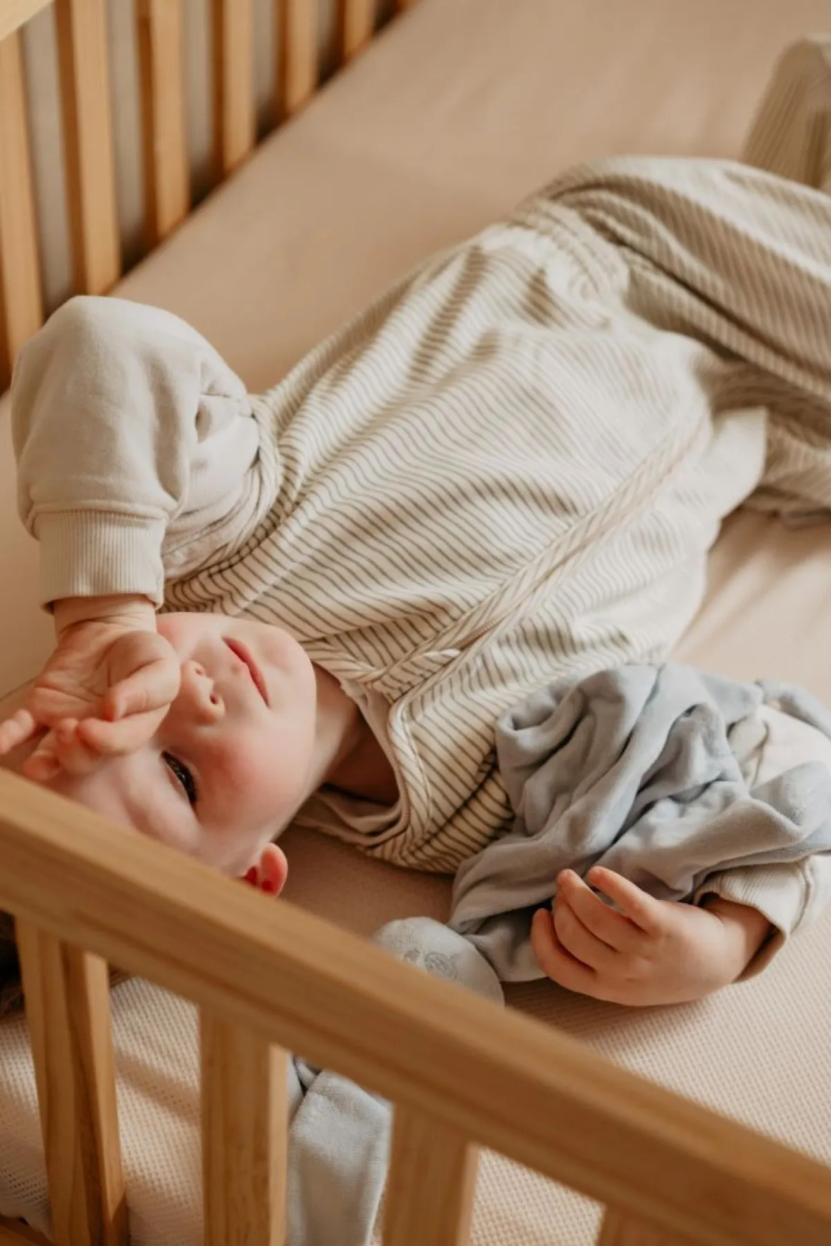 Puckababy Bedtextiel|Slaapzakken * Slaapzak Kidz Green Stripes vanaf 2,5 jaar Groen