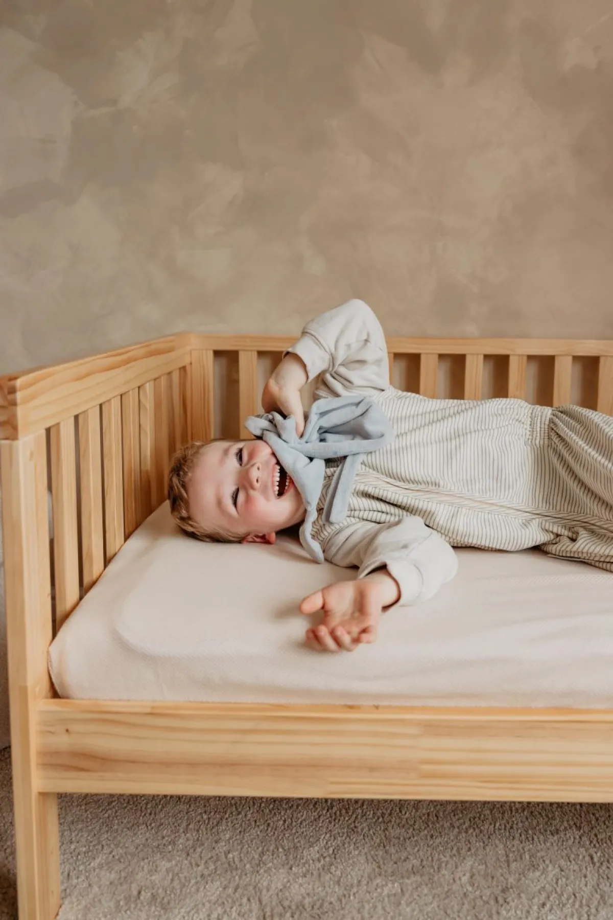 Puckababy Bedtextiel|Slaapzakken * Slaapzak Kidz Green Stripes vanaf 2,5 jaar Groen