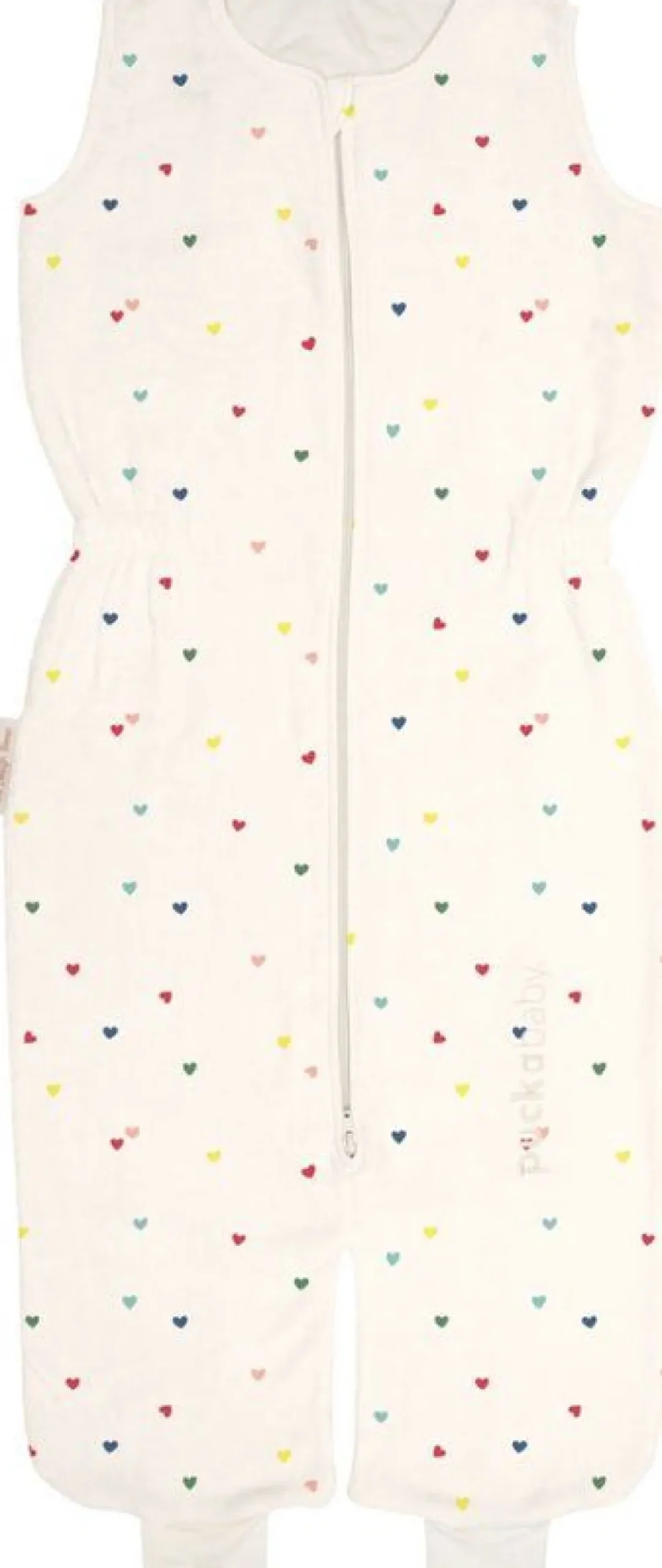 Puckababy Bedtextiel|Slaapzakken * Slaapzak Kidz Hearts Confetti vanaf 2,5 jaar Wit
