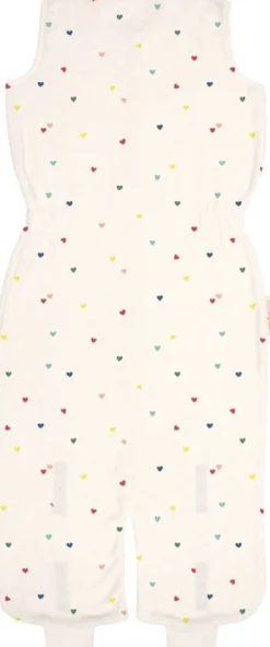 Puckababy Bedtextiel|Slaapzakken * Slaapzak Kidz Hearts Confetti vanaf 2,5 jaar Wit