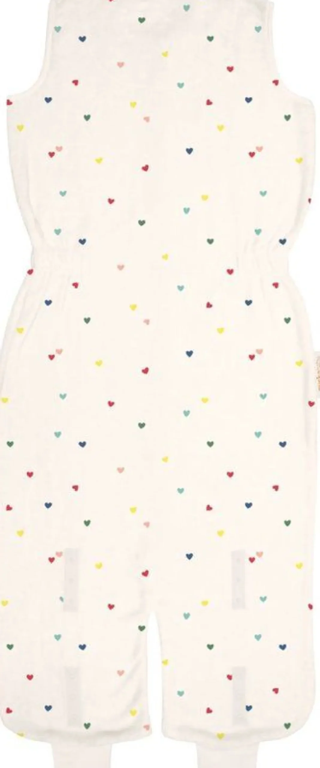 Puckababy Bedtextiel|Slaapzakken * Slaapzak Kidz Hearts Confetti vanaf 2,5 jaar Wit