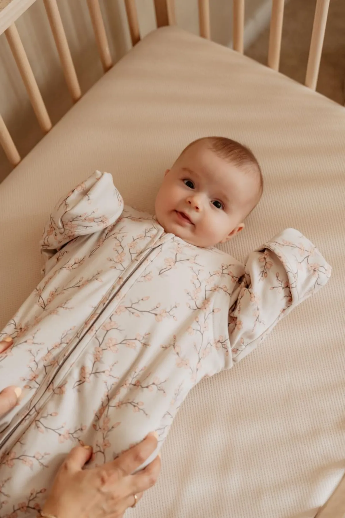 Puckababy Bedtextiel|Slaapzakken * Slaapzak Newborn Blossom 0 - 6 mnd Roze