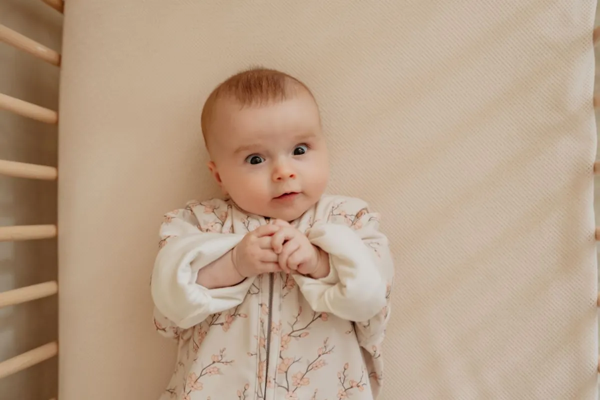 Puckababy Bedtextiel|Slaapzakken * Slaapzak Newborn Blossom 0 - 6 mnd Roze