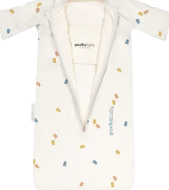 Puckababy Bedtextiel|Slaapzakken * Slaapzak Newborn Gummy Bears 0 - 6 mnd Wit