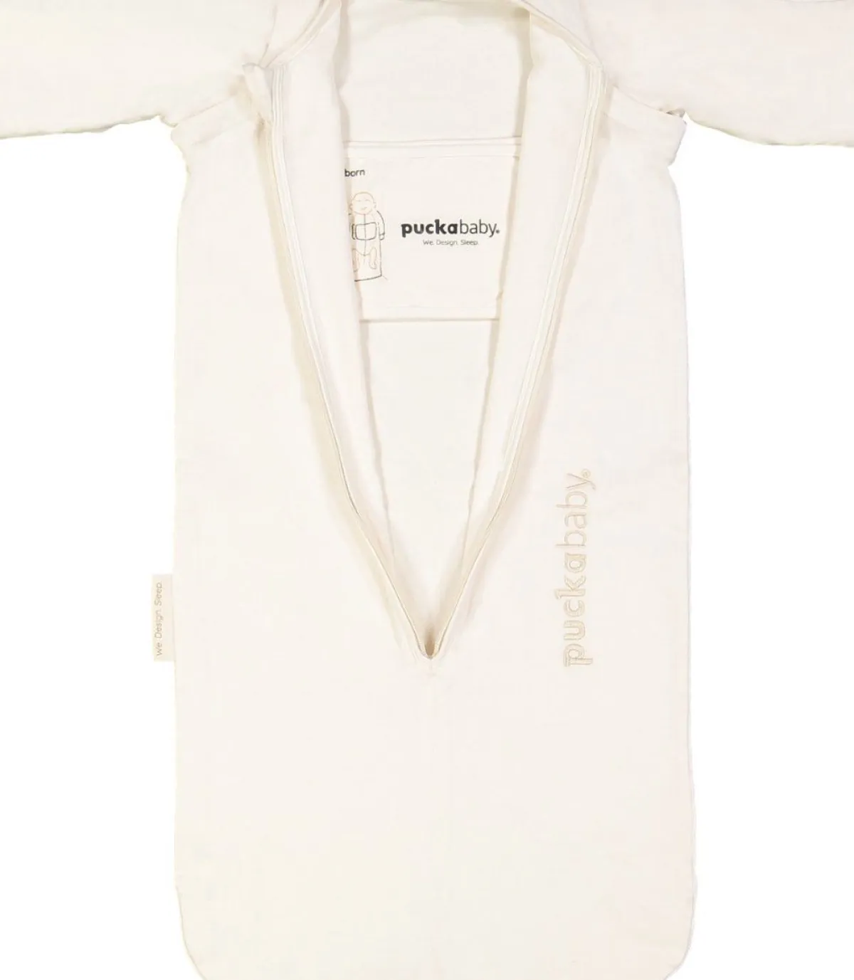 Puckababy Bedtextiel|Slaapzakken * Slaapzak Newborn Pure 0 - 6 mnd Beige