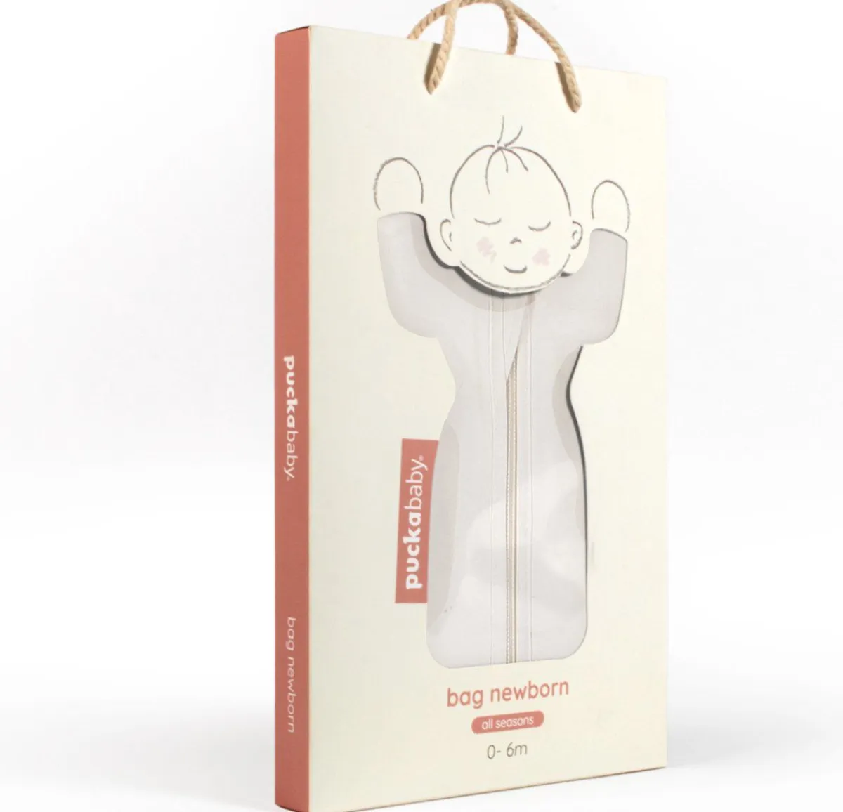 Puckababy Bedtextiel|Slaapzakken * Slaapzak Newborn Pure 0 - 6 mnd Beige