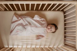 Puckababy Bedtextiel|Slaapzakken * Slaapzak Newborn Swans 0 - 6 mnd Roze