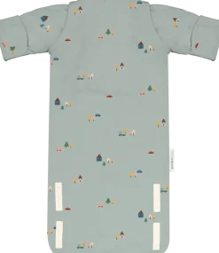 Puckababy Bedtextiel|Slaapzakken * Slaapzak Newborn Tiny Village 0 - 6 mnd Groen