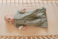 Puckababy Bedtextiel|Slaapzakken * Slaapzak Newborn Tiny Village 0 - 6 mnd Groen
