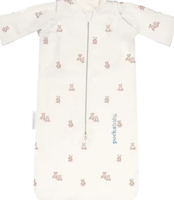 Puckababy Bedtextiel|Slaapzakken * Slaapzak Newborn Teddy Bears 0 - 6 mnd Wit