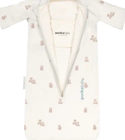 Puckababy Bedtextiel|Slaapzakken * Slaapzak Newborn Teddy Bears 0 - 6 mnd Wit
