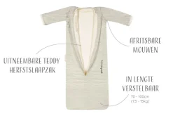 Puckababy Bedtextiel|Slaapzakken * Slaapzak 4 Seizoenen Green Stripes Groen