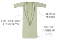 Puckababy Bedtextiel|Slaapzakken * Slaapzak 4 Seizoenen Olive Groen