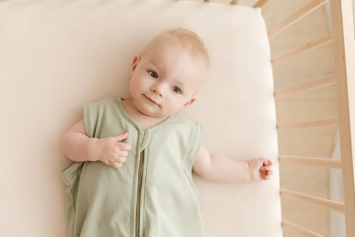 Puckababy Bedtextiel|Slaapzakken * Slaapzak 4 Seizoenen Olive Groen