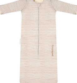 Puckababy Bedtextiel|Slaapzakken * Slaapzak 4 Seizoenen Hazel Stripes Bruin