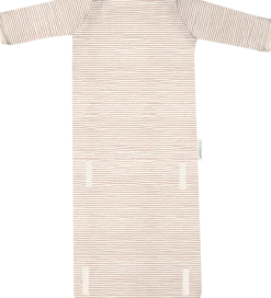 Puckababy Bedtextiel|Slaapzakken * Slaapzak 4 Seizoenen Hazel Stripes Bruin
