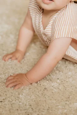 Puckababy Bedtextiel|Slaapzakken * Slaapzak 4 Seizoenen Hazel Stripes Bruin