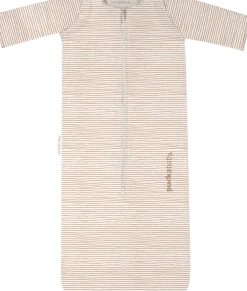 Puckababy Bedtextiel|Slaapzakken * Slaapzak 4 Seizoenen Hazel Stripes Bruin