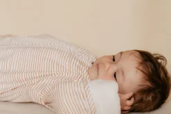 Puckababy Bedtextiel|Slaapzakken * Slaapzak 4 Seizoenen Hazel Stripes Bruin