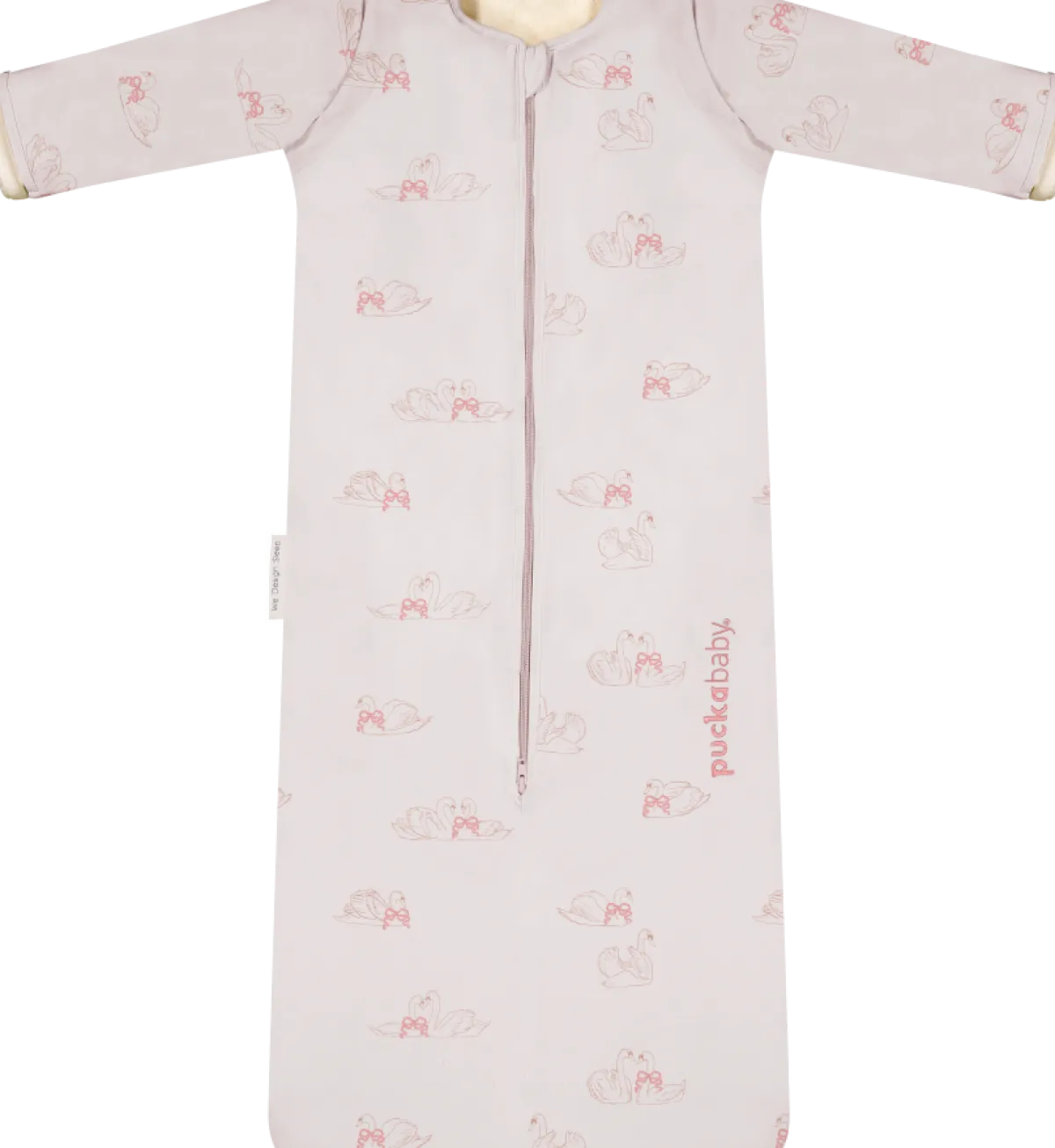 Puckababy Bedtextiel|Slaapzakken * Slaapzak 4 Seizoenen Swans Roze