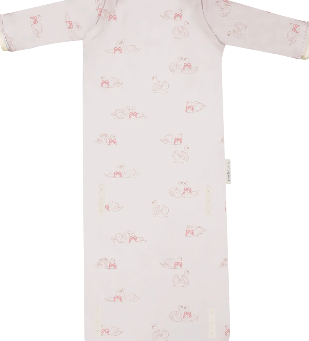 Puckababy Bedtextiel|Slaapzakken * Slaapzak 4 Seizoenen Swans Roze