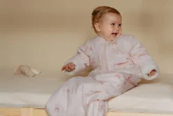 Puckababy Bedtextiel|Slaapzakken * Slaapzak 4 Seizoenen Swans Roze