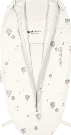 Puckababy Inbakerdoeken * The Original Mini Balloons 3 - 6 mnd Wit
