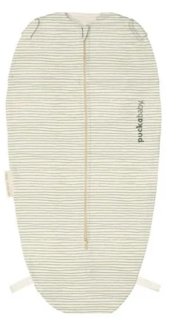 Puckababy Inbakerdoeken * ® The Original Mini Green Stripes 3 - 6 mnd Groen
