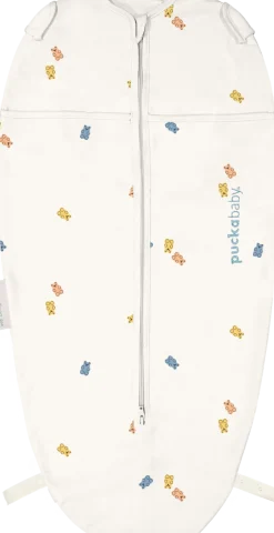 Puckababy Inbakerdoeken * The Original Mini Gummy Bears 3 - 6 mnd Wit
