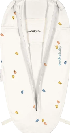 Puckababy Inbakerdoeken * The Original Mini Gummy Bears 3 - 6 mnd Wit