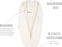 Puckababy Inbakerdoeken * ® The Original Mini Pure 3 - 6 mnd Wit