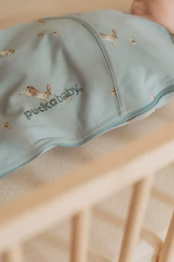 Puckababy Inbakerdoeken * The Original Piep Bunnies 0 - 3 mnd Blauw
