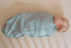 Puckababy Inbakerdoeken * The Original Piep Bunnies 0 - 3 mnd Blauw