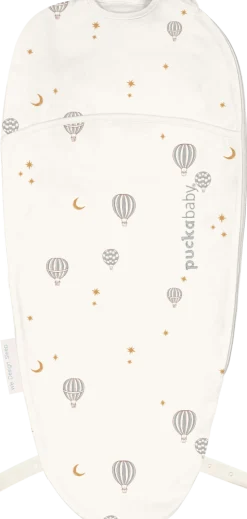 Puckababy Inbakerdoeken * The Original Piep Balloons 0 - 3 mnd Wit