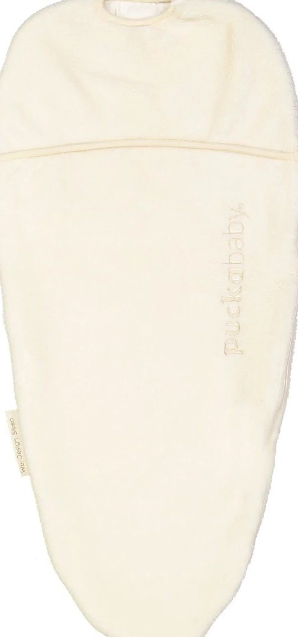 Puckababy Inbakerdoeken * The Original Piep Pure Teddy 0 - 3 mnd Wit