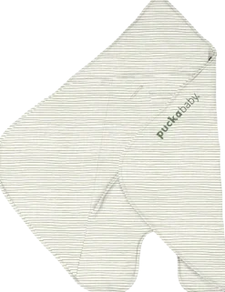Puckababy Bedtextiel|Slaapzakken * Wikkeldeken Gogo Newborn Green Stripes 0 - 7 mnd Groen