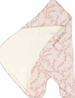 Puckababy Bedtextiel|Slaapzakken * Wikkeldeken Gogo Newborn Blossom Teddy 0 - 7 mnd Wit