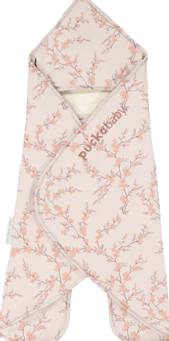 Puckababy Bedtextiel|Slaapzakken * Wikkeldeken Gogo Newborn Blossom Teddy 0 - 7 mnd Wit