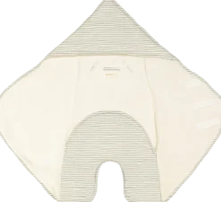 Puckababy Bedtextiel|Slaapzakken * Wikkeldeken Gogo Newborn Green Stripes Teddy 0 - 7 mnd Groen
